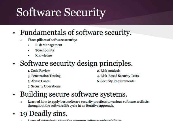 Software Security by Hunter Stevenson and Khalid Alharbi