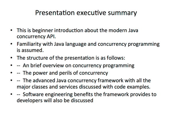Java Concurrency Framework by Lin Zhang