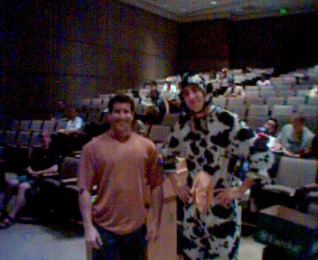 cow boy and professor mozer